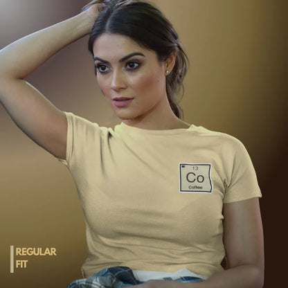 Coffee : Beige Crop-Top