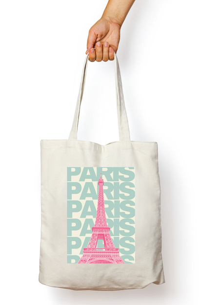 Paris: Tote Bag with Zipper