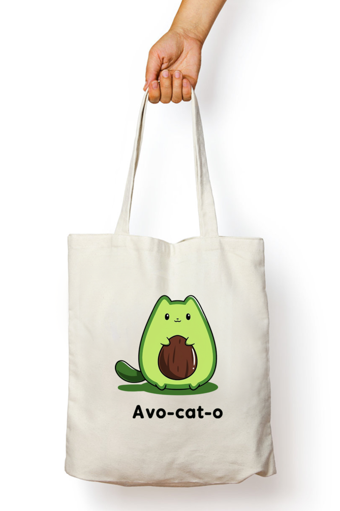 Avacato: Tote Bag with Zipper