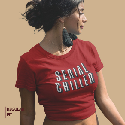 Chiller : Red Crop Top