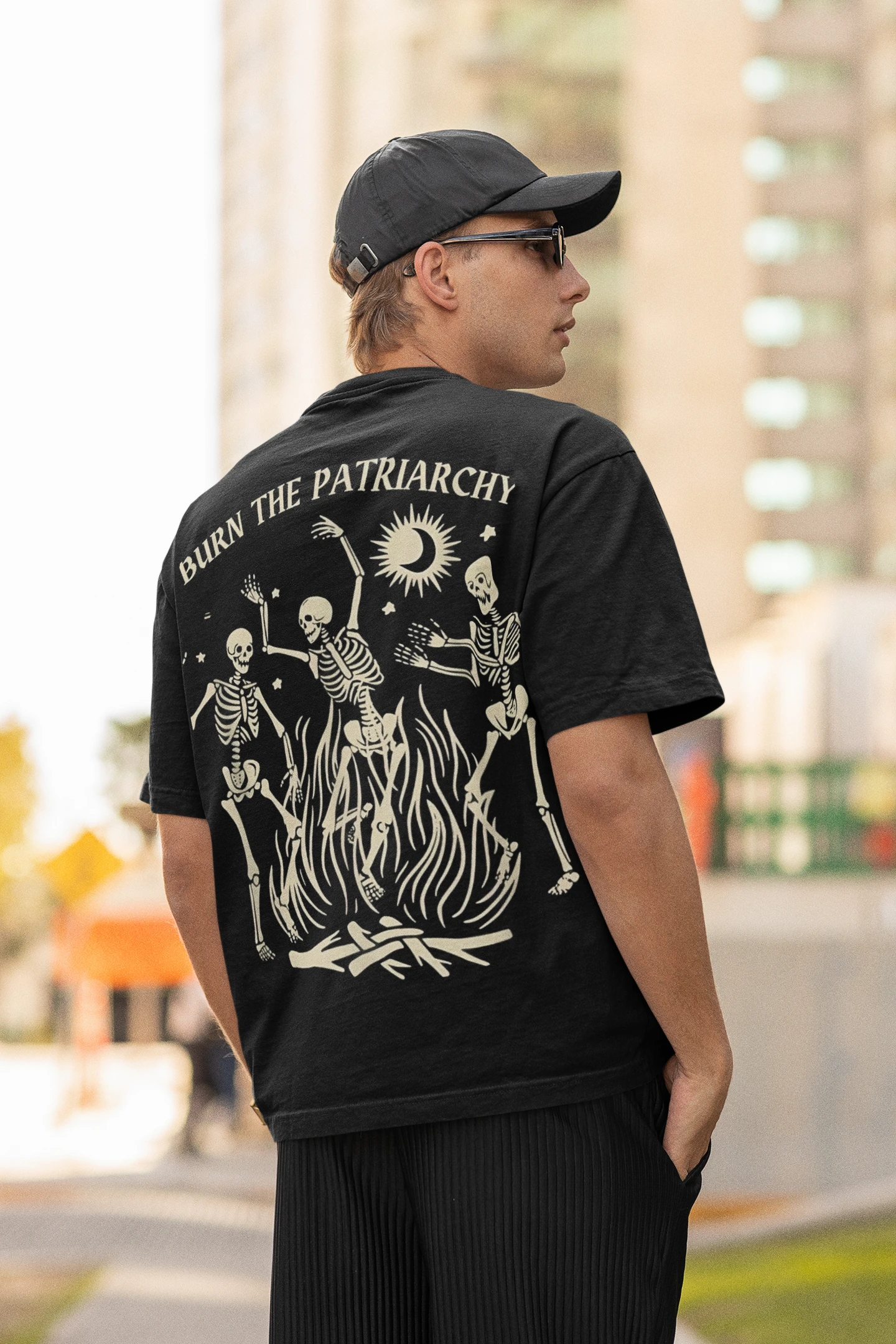 Burn the Patriarchy: Premium Terry T-Shirt