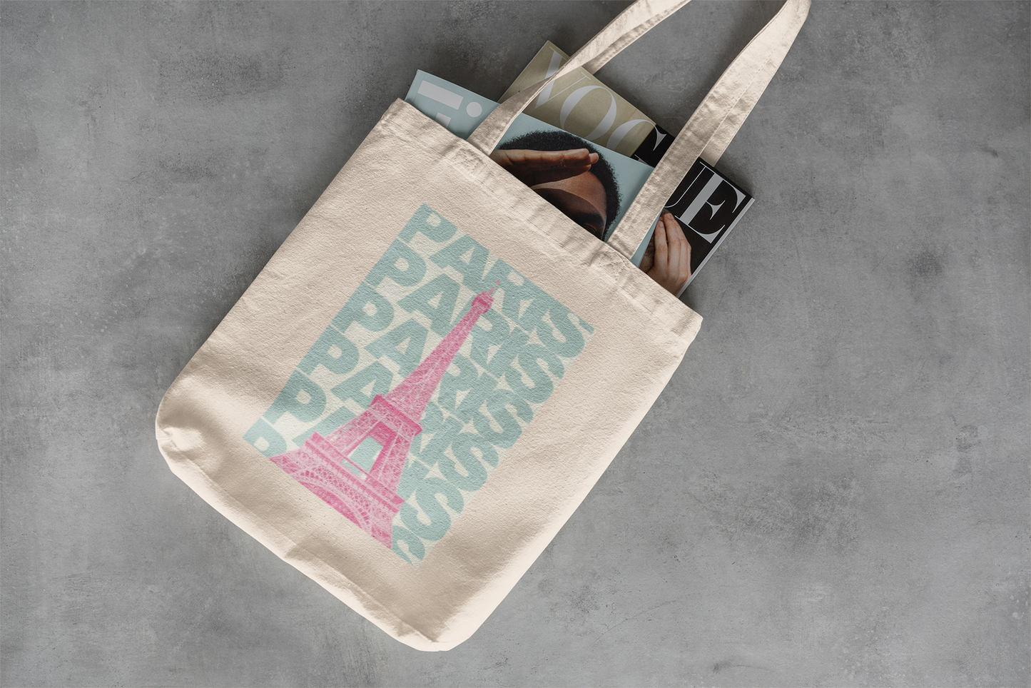 Paris: Tote Bag with Zipper