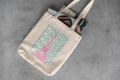 Paris: Tote Bag with Zipper