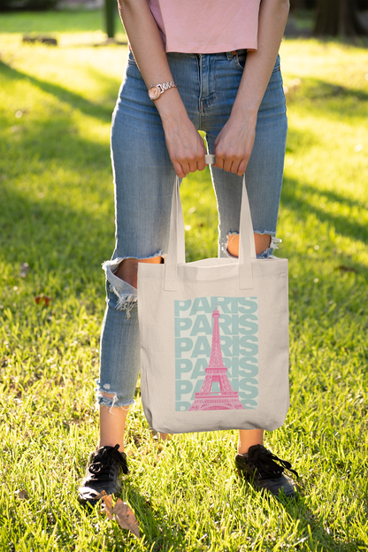 Paris: Tote Bag with Zipper